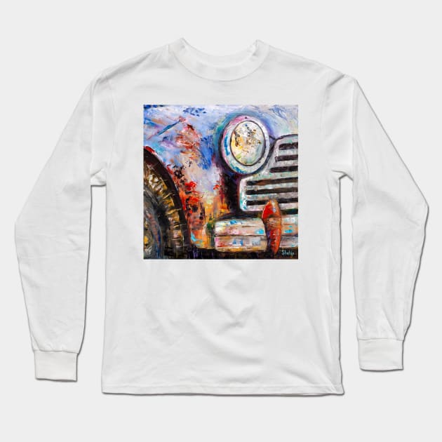 Old Ride Long Sleeve T-Shirt by NataliaShchip